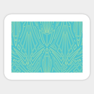 Pinstripe Pattern Creation 6 Sticker